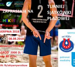 II Turniej Siatkówki Plażowej